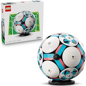 LEGO Editions Pallone da Calcio Giocattolo - Kit di Modellismo 3D con Mini-Stadio Interattivo - Regalo di Compleanno per Bambini e Bambine da 10 Anni in su e per Adulti Amanti dello Sport - 43019