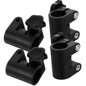 BUGUUYO 4 Pezzi Morsetto Regolabile per Supporto Luci con Rapido per Ring Light e Riflettori Compatibile Studio e Fotografia Outdoor