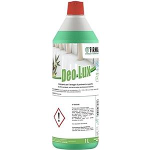 FIRMA Deo-Lux Firma Detergente Lucidante per Pavimenti e Superfici, 1L, Profumazione Balsamica