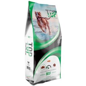 Pet's Garden Top Beef Crocchette per Cani Gusto Manzo Alimento Cibo Secco Adatto a Cani Adulti di Taglia Media/Grande di Tutte le Razze Sacco da 20 kg Prodotto Italiano