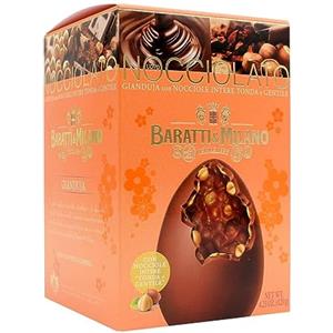 Baratti & Milano Pasqua Baratti & Milano Uovo Nocciolato Gianduja con nocciole intere tonde e gentili in varie grammature (Mini)
