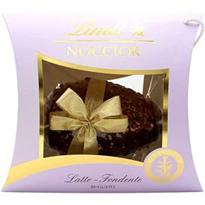 Lindt UOVO PASQUA CIOCCOLATO BIGUSTO 2 GUSTI LATTE FONDENTE NOCCIOR LINDT 610 + SORPRESA