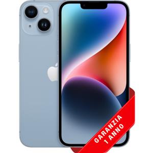 Apple iPhone 14 Blu da 128 GB - Ricondizionato » GRADO MOLTO BUONO «