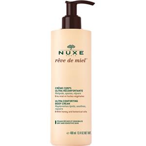 Nuxe Rêve De Miel Crema Corpo Ultra-Comfort 48H al Miele 400ml - Idratante e Nutriente per Pelli Secche e Sensibili