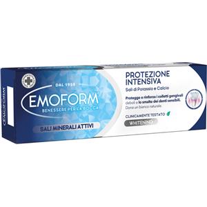 Emoform Dentifricio Protezione Intensiva 75ml - Formula Clinicamente Testata per Denti Forti e Gengive Sane