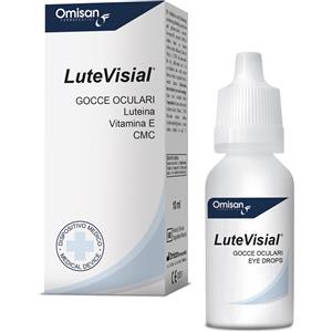 Lutevisial Collirio 10 ml - Con Luteina, Vitamina E e CMC per occhi idratati e protetti