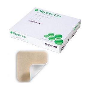 Mölnlycke Mepilex Lite Medicazione in Schiuma di Poliuretano 15x15 cm - 5 Pezzi con Strato di Contatto in Silicone Morbido