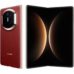 HUAWEI Mate X7, Smartphone Pieghevole, 16+512G, Display Pieghevole LTPO da 8 120 Hz, Fotocamera True-to-Colour, Vetro Kunlun, Batteria da 5300 mAh per Tutto il Giorno, Nebulosa Rosso