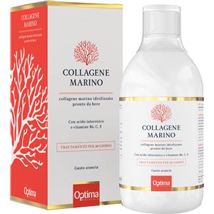 Optima Collagene Marino Liquido | Idrolizzato con Acido Ialuronico | 500ml
