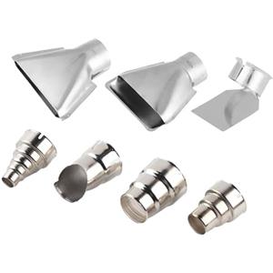 Denash Accessori per Ugelli per Pistola Termica Accessorio Ugelli per Pistola Ad Aria Calda, Kit Ugelli per Pistola Termica, Attacco per Pistola Termica 1500-2000W per Stazione di