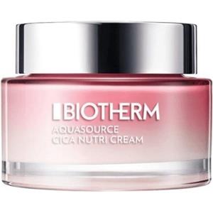 Biotherm Aquasource Cica Nutri Cream - Crema Viso Idratante per Pelli Secche 75 ml con Centella Asiatica