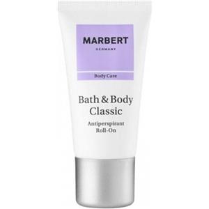 MARBERT Bath & Body Classic Deodorante Roll-On Antitraspirante 50 ml - Delicato e Senza Alcool per Tutti i Tipi di Pelle