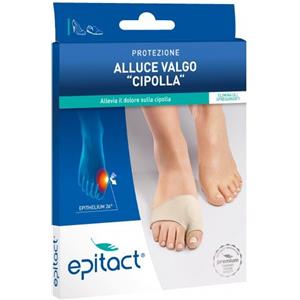 Epitact Protezione Alluce Valgo in Gel Taglia L - Dispositivo Medico CE per Alleviare il Dolore da Sfregamenti