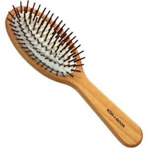 KOH-I-NOOR Spazzola Pneumatica Ovale Grande in Legno con Picchi in Carpino - Leggerissima e Non Elettrizzante