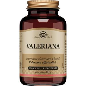 Solgar Valeriana - Integratore Rilassante in 100 Capsule Vegetali