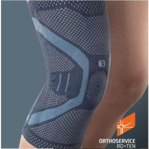 Ro Ten Genulastik 04 Ginocchiera Elastica in Maglia R4 - Supporto Anatomico con Compressione Differenziata