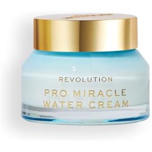 Revolution Beauty London Revolution Pro, Miracle Water Cream, crema viso idratante in gel con acido ialuronico e niacinamide, consigliata dai dermatologi, Vegan & Cruelty-Free, 50 ml
