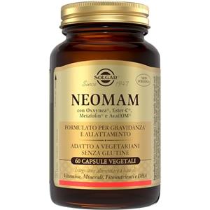 Solgar NEOMAM 120 TAVOLETTE - Multivitaminico e minerale per gravidanza e allattamento, 24 nutrienti, 120 tavolette