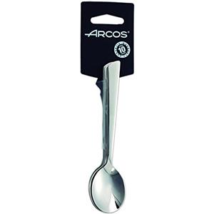 Arcos Serie Toscana - Cucchiaino Café Set (6 Cucchiaio) - Monoblocco Unipezzo Acciaio Inossidabile 18/10 e 140 mm Colore Argento