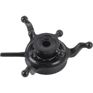 Tbest Piastra Swash Elicottero RC, Piastra di Ricambio in Metallo in Metallo in Plastica Compatibile per Pezzi di Ricambio in Elicottero RC