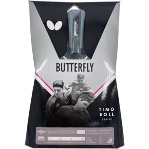 Butterfly Timo Boll Titanium - Racchetta da ping pong | rivestimento Wakaba certificato ITTF per competizione | spugna da 2,0 mm | giocatori professionali allenati