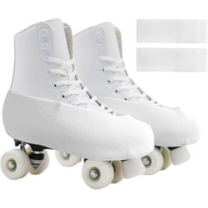 Wiboie Copertura per pattini da ghiaccio, morbida ed elastica, per bambini, ragazze, adolescenti, adulti, bambini, ragazze, adolescenti, adulti, pattinaggio artistico