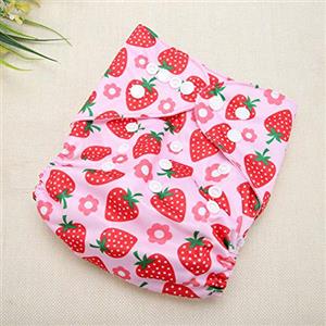 Keenso Pannolino riutilizzabile per bambini Pannolino riutilizzabile, pannolini riutilizzabili per bambini lavabili e fazzoletti con chiusura in (BL006)