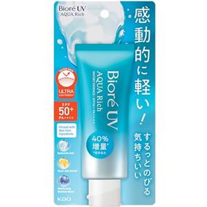 KAO Crema solare Kao Bioré UV Aqua Rich Watery Essence, protezione SPF 50+, 50 g