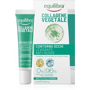 Equilibra Crema Contorno Occhi Levigante Anti-Rughe con Collagene Vegetale - 15 ml