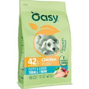 Oasy Cibo Secco Original Formula Puppy & Junior Small/Mini Pollo 800 gr - Alimento Completo per Cuccioli di Taglia Piccola