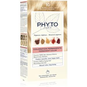 Phyto Phytocolor 10 Biondo Chiarissimo Extra - Colorazione Permanente Senza Ammoniaca con Pigmenti Vegetali