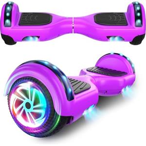 SISIGAD 6,5 pollici Scooter, hoverboard autobilanciato con altoparlante Bluetooth e illuminazione a LED