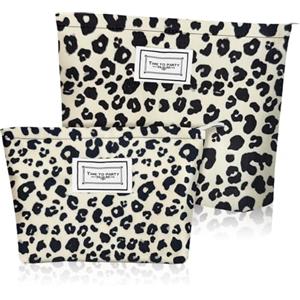 Aucuu Beauty Case da Viaggio, 2 PCS Borsa da Toilette da Viaggio, Borsa da Viaggio per Cosmetici, Pochette Donna Trucchi, per Donne Ragazze