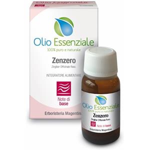 Erboristeria Magentina Olio Essenziale di Zenzero 10 ml - Stimolante Digestivo e Carminativo
