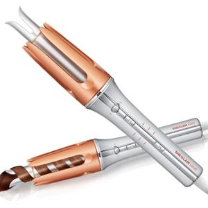 SHEGLAM It-Curl Arricciacapelli Istantaneo Arricciacapelli Automatico 25mm Ceramica, 3 Temperature (170-210°C), Ricci Facili e Veloce per Capelli Lunghi