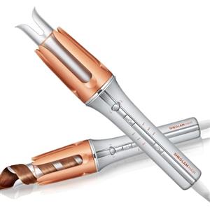 SHEGLAM It-Curl Arricciacapelli Istantaneo Arricciacapelli Automatico 32mm Ceramica, 3 Temperature (170-210°C), Ricci Facili e Veloce per Capelli Lunghi