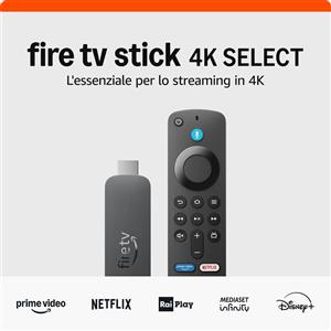 Amazon - Fire Tv Stick 4k Select-nero
