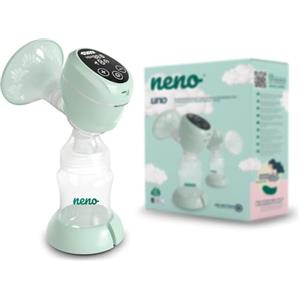 Neno Uno tiralatte elettrico portatile - pompa del latte senza fili - pompaggio del latte materno con pompa elettrica - con 2 sacchetti del latte e tettarella - 6 modalità & 9 livelli - senza BPA