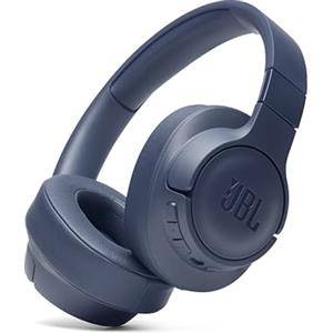 JBL Tune 760 NC, Cuffie Over-Ear Wireless Bluetooth con Cancellazione Attiva del Rumore, JBL Pure Bass, Cuffia Pieghevole Senza Fili, Fino a 50h di Autonomia, Blu