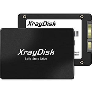 Xraydisk Sata3 1TB 3D NAND TLC 2.5 SATA III Unità a stato solido interna SSD (velocità di lettura fino a 540 MB/s) compatibile con computer portatile e PC desktop (1 TB, nero)