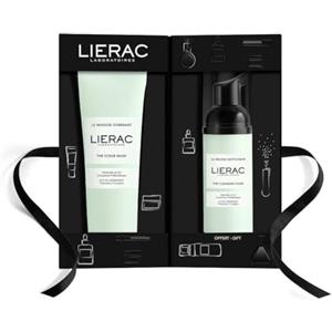 Lierac Cofanetto Routine Struccante: Maschera Esfoliante 75 ml e Mousse Detergente Purificante 50 ml