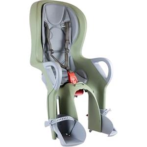 OKBABY 10+ - Seggiolino da Bicicletta Posteriore per Bambini Fino a 22 kg, Reclinabile - Verde Salvia