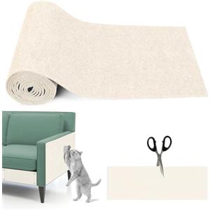 Farnirvana Tappetino Antigraffio Autoadesivo per Gatti, 100 × 40 cm Diy Climbing Cat Scratcher, Protezione Divano Graffi Gatto,Tiragraffi Divano,Proteggi Divano Gatti Graff per Tappeti Divani Mobili