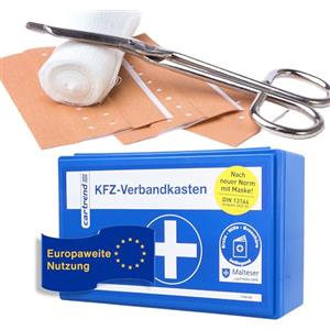 CARTREND Cassetta medica pronto soccorso pour Auto Camion Moto DIN 13164-B First Aid Kit 7700126