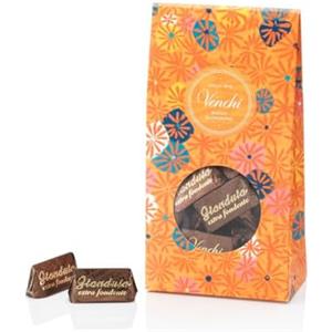Venchi - Collezione Murrine - Confezione Regalo con Cioccolatini Gianduiotto Extra Fondente, 300 g - Con "Nocciola Piemonte IGP" - Idea Regalo - Senza Glutine