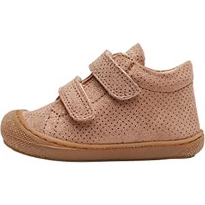 Naturino Cocoon VL-Scarpine Primi Passi in Suede Glitterato, Rosa Antico 17