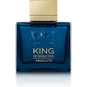 Banderas King of Seduction Absolute, Eau de Toilette Spray per Uomo, Fragranza di Muschio Legnoso, 100 ml
