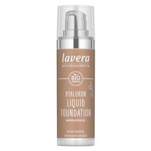 lavera Hyaluron Liquid Foundation - Natural Beige 05 - cosmetici naturali - Vegano - Texture setosa e leggera - privo di olio minerale - Acido ialuronico naturale e olio di mandorle biologico - 30ml