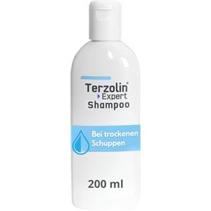 Terzolin Expert Anti Prurito Shampoo per la cura quotidiana per prurito, forfora secca e grassa. Riduce il fungo causale del lievito, scioglie la forfora e idrata. 200 ml