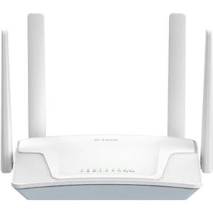 D-Link G416C Router Wi-Fi 6 AX1500 4G LTE - Router Mobile con Slot SIM, LTE Cat 6, fino a 1,5 Gbps, WPA3, Dual Band, 3 porte LAN, Failover, MU-MIMO, OFDMA